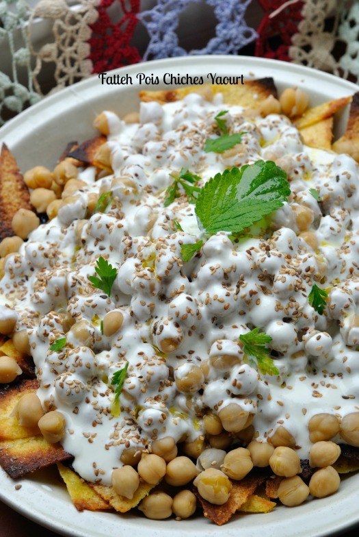 Fatteh Pois Chiches Yaourt 1