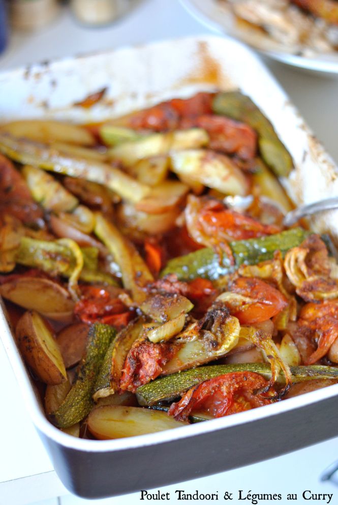 Poulet Tandoori & Légumes au Curry 2